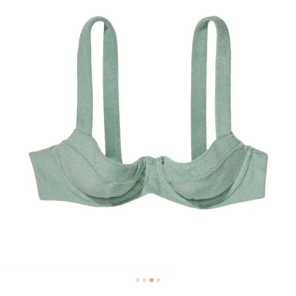Victorias Secret Set Wicked Push Up without padding terry Bikini Top & Bottoms